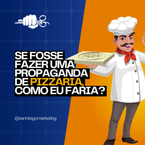 Propaganda de pizzaria para carro de som