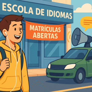 Como Lotar Sua Escola de Idiomas com Propaganda em Carro de Som